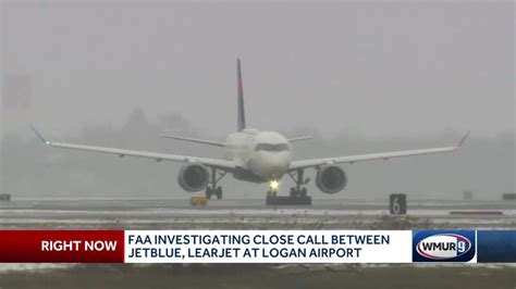 FAA investigating close call at Logan Airport